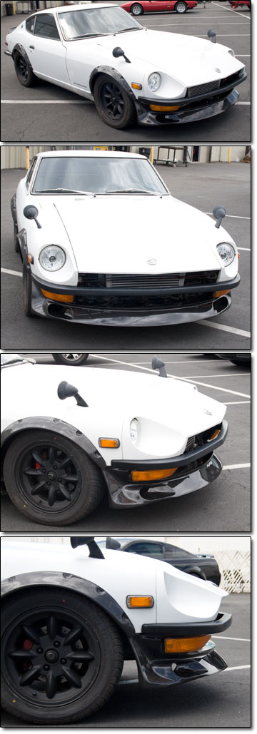 ZG Works Style Air Dam, Carbon Fiber, 70-8/74 240Z-260Z