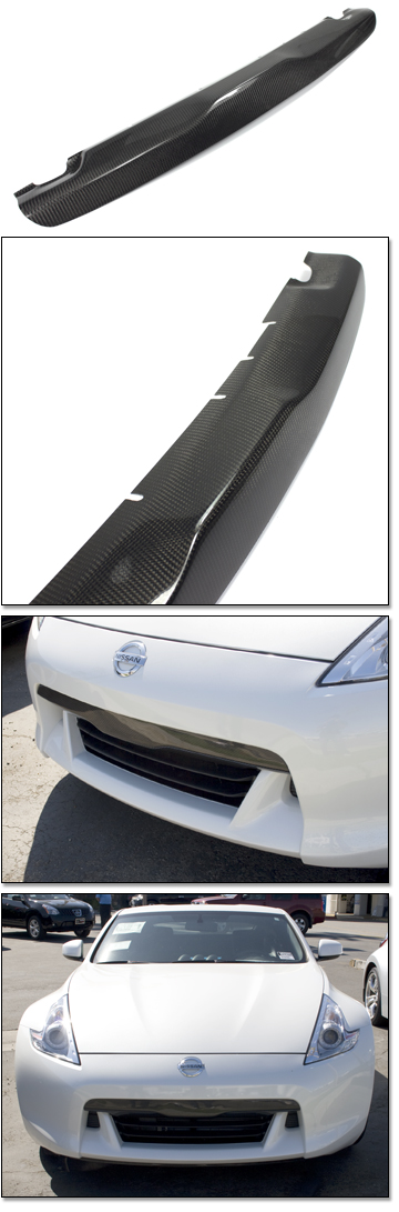 Carbon Fiber Front Upper Trim, 09-12 370Z