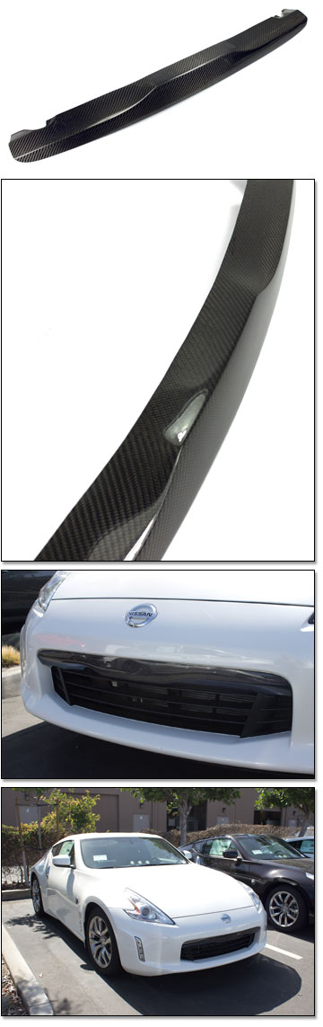 Carbon Fiber Front Upper Trim, 13-20 370Z
