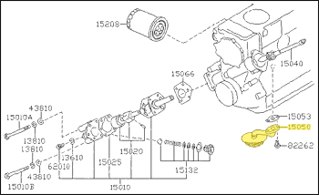 Factory Oil Pick Up Tube, 70-78 240Z-260Z-280Z