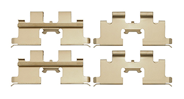 Brake Hardware Kit, Rear, 82-83 280ZX, 84-86 300ZX
