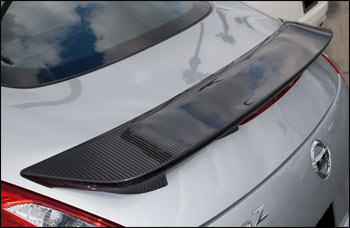 Carbon Fiber OE Style Spoiler, Rear, 09-20 370Z Coupe
