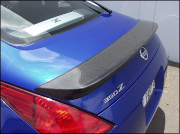 NEW! Motorsport Laguna Seca Type-2 Spoiler, Fiberglass, 03-08 350Z Coupe