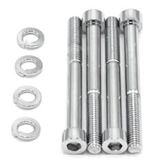 Chromed Throttle Body Bolt Set, 03-06 350Z