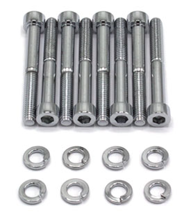 Chromed Throttle Body Bolt Set, 07-20 350Z-370Z, 23-24 Nissan Z®