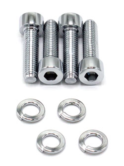Chromed Throttle Body Bolt Set, 75-83 280Z-280ZX